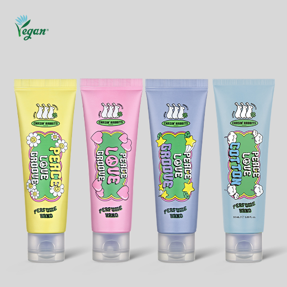 체이싱래빗 피스러브그루브 핸드크림 (피스/러브/그루브/코튼향) 택1