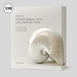 프레스티지 인텐스 퍼밍 스네일 콜라겐 겔 마스크 (10매입)